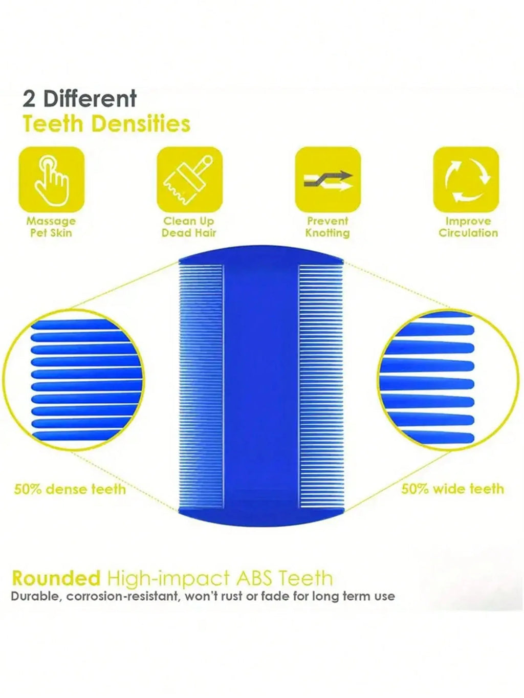4Pcs Lice Comb Set, Stainless Steel Comb, Fine Tooth Comb, Hairdressing Comb, Head Makeup Comb