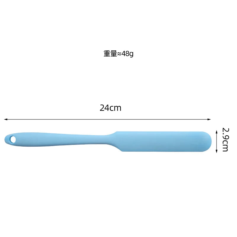 1 Piece Random Color Food Scraper, Non Stick Design, Heat-Resistant, Kitchen Utensil, Suitable for Home and Professional Baking