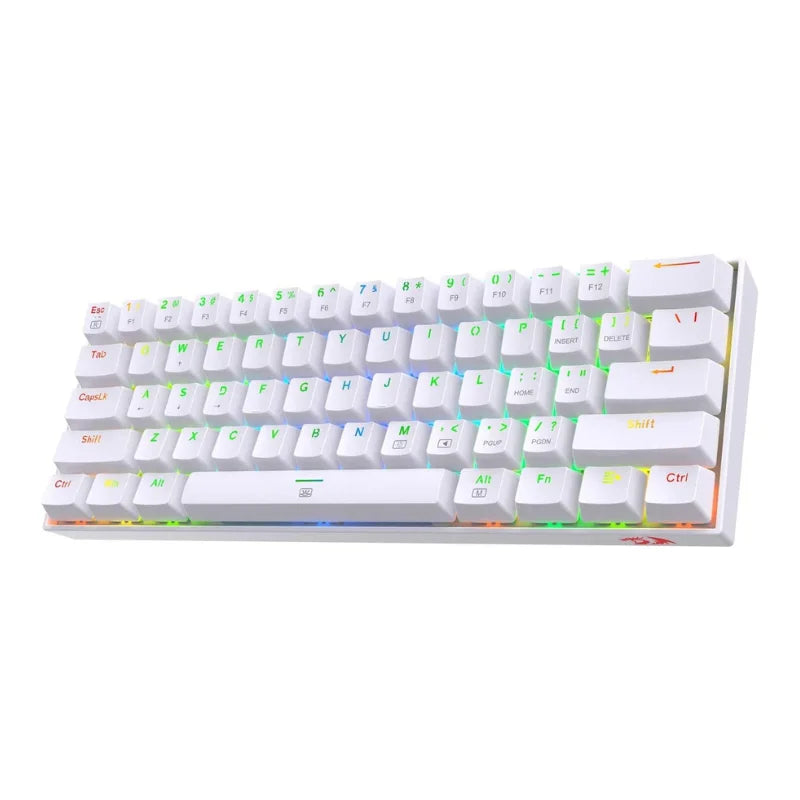 K630 Dragonborn Hot Swappable 60% Wired Vibrant RGB LED USB Gaming 61 Keys Compact Mechanical Keyboard Pro Software Cus