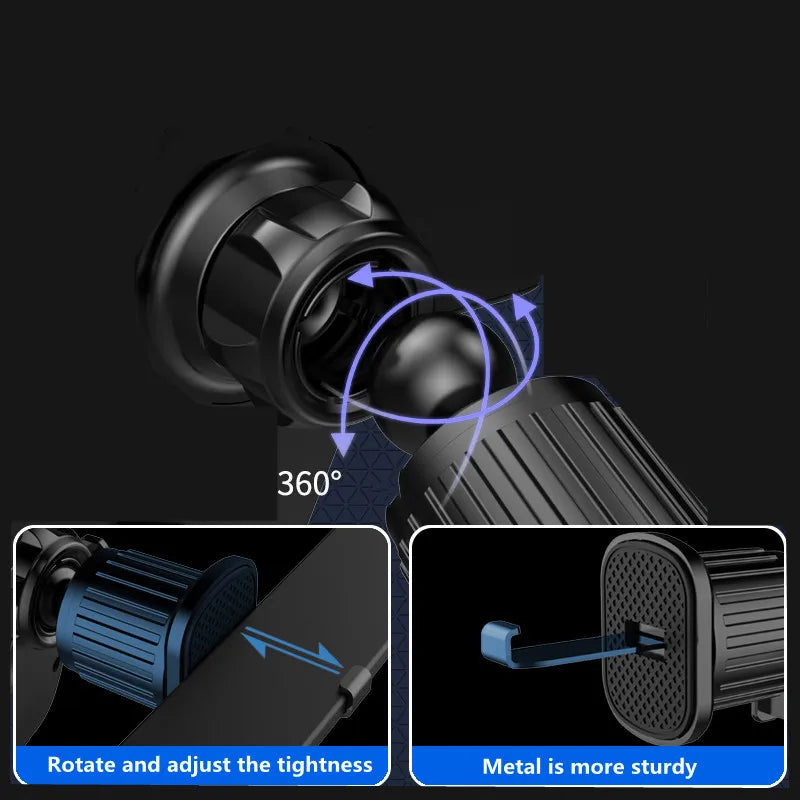Car Phone Holder Stand Air Vent Gravity Car Mount GPS Smartphone Mobile Cell Support in Car Bracket for Iphone Huawei Xiaomi LG