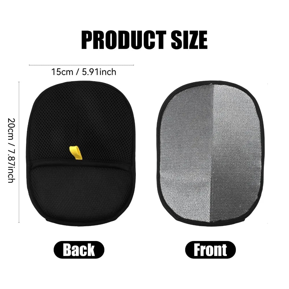 Pet Grooming Deshedding Glove, Pet Hair Remover Mitt for Dogs Cats Rabbits, Gentle Brush for Long Short Curly Fur