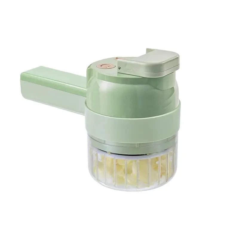 Electric Vegetable Chopper Multifunctional Garlic Ginger Onion Cutter for Home Kitchen Food Slicer and Dicer