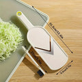 Ultra-Fine Vegetable Slicer & Shredder for Salad, Cabbage, Carrot - Multi-Purpose Kitchen Gadget, Food Chopper for Home & Dining