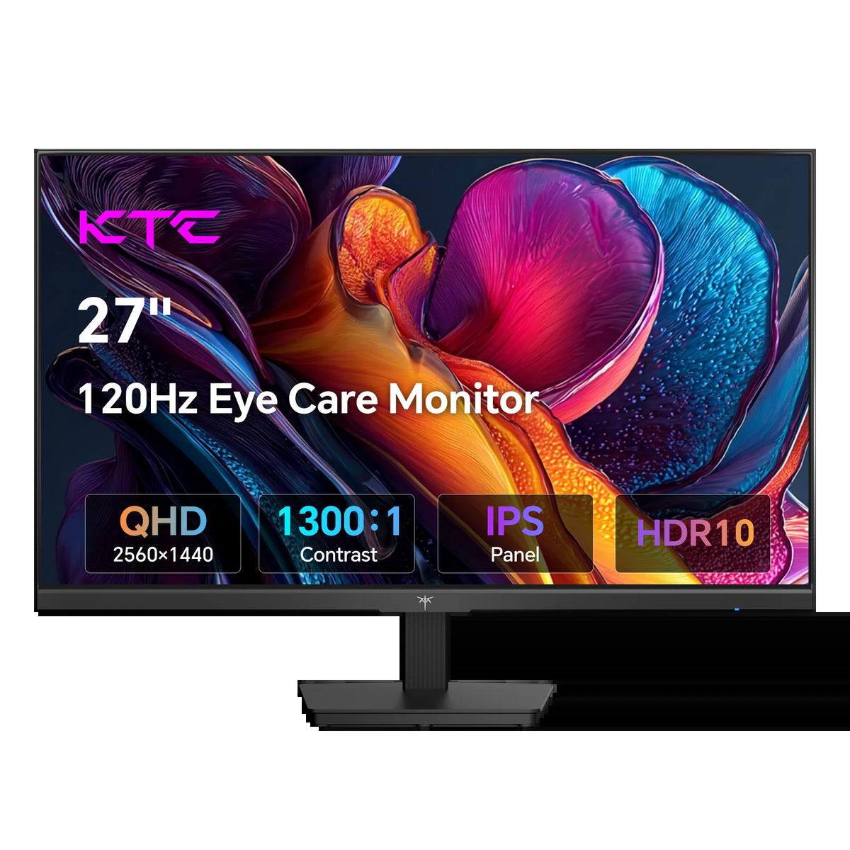 27 Inch Computer Monitor - QHD (2560 X 1440) Display, up to 120Hz Monitor, IPS Panel H27D9