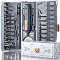 180 in 1 Precision Manual Multifunctional Screwdriver Set Magnetic Phillips Bits Mobile Iphone & PC & Glasses Repair Tool Gift