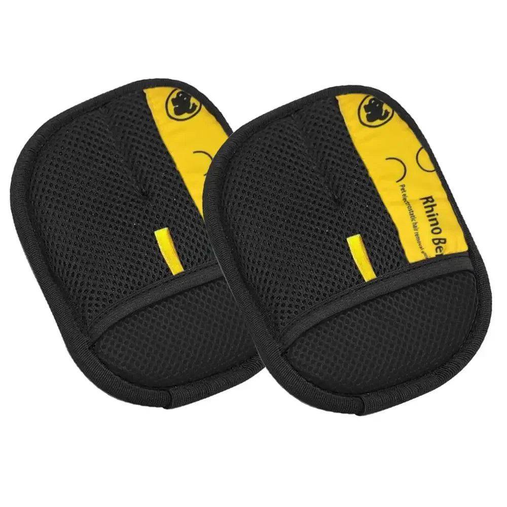 Pet Hair Remover Mitt Pet Grooming Gloves Deshedding Brush Glove for Dog Cat Rabbit with Long/Short/Curly Hair
