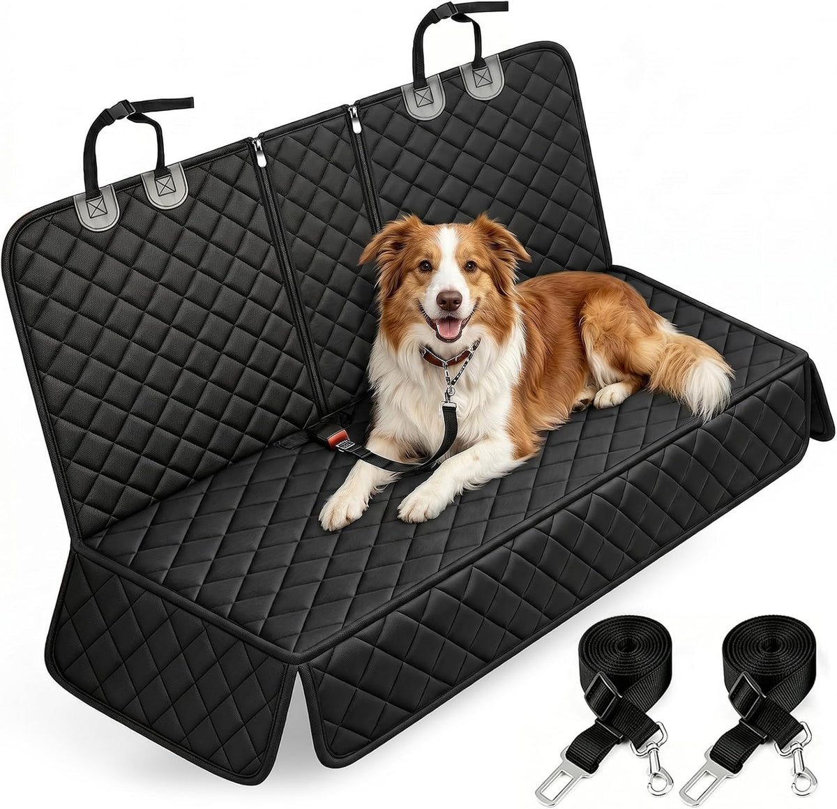 Dog Car Seat Cover, Back Seat Cover for Dogs Pet Car Seat Protector