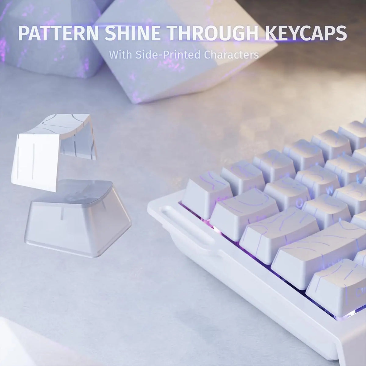 X68 HE Rapid Trigger Mechanical Gaming Keyboard 60% Wired with Adjustable Actuation,Hall Effect Magnetic Switch,8Kh