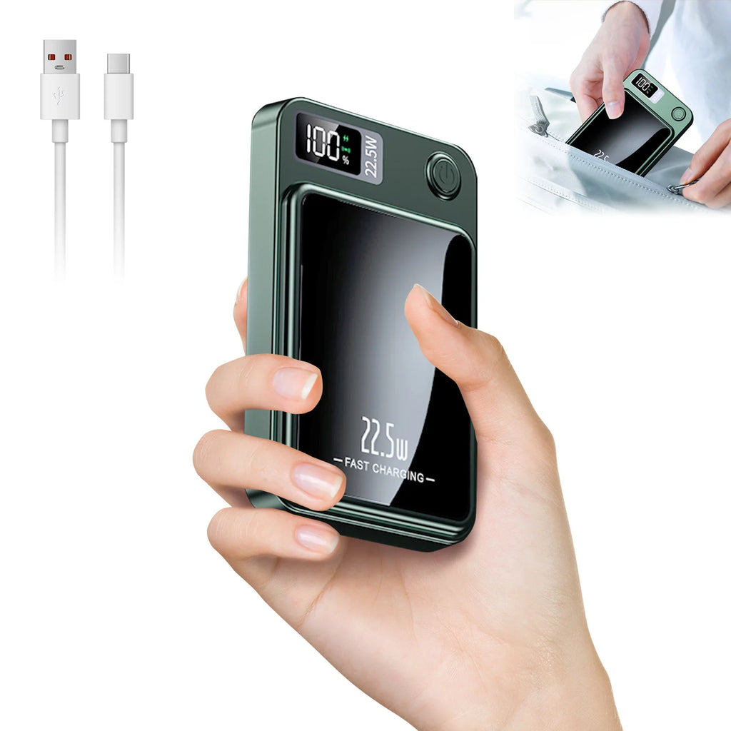 Magnetic Power Bank Wireless 10000Ah Portable 22.5W Fast Charging LED Digital for Magsafe for Iphone 17 16 15 Por Max Powerbank