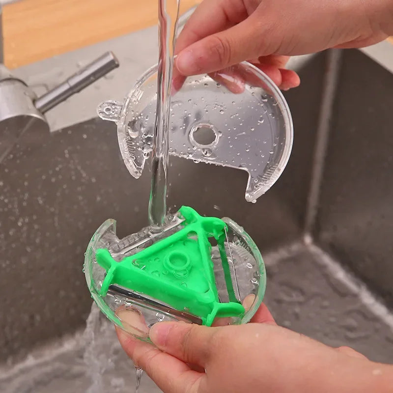 1/3PCS 3In1 Magic Trio Peeler Set Slicer Shredder Peeler Julienne Cutter Multi Peel Blade Zesters Grater Kitchen Tool Accessorie