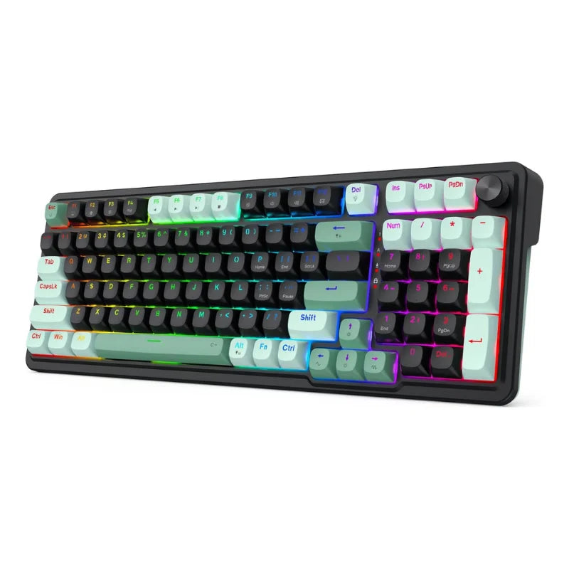 K686 HE Rapid Trigger Gaming 98 Keys 8K Wired Mechanical Keyboard,Next-Gen Ultramag 100% POM Silky Magnetic Switch