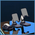 Foldable ABS Desktop Mobile Phone Stand for Ipad Iphone Smartphone Support Tablet Desk Cell Phone Portable Holder Bracket