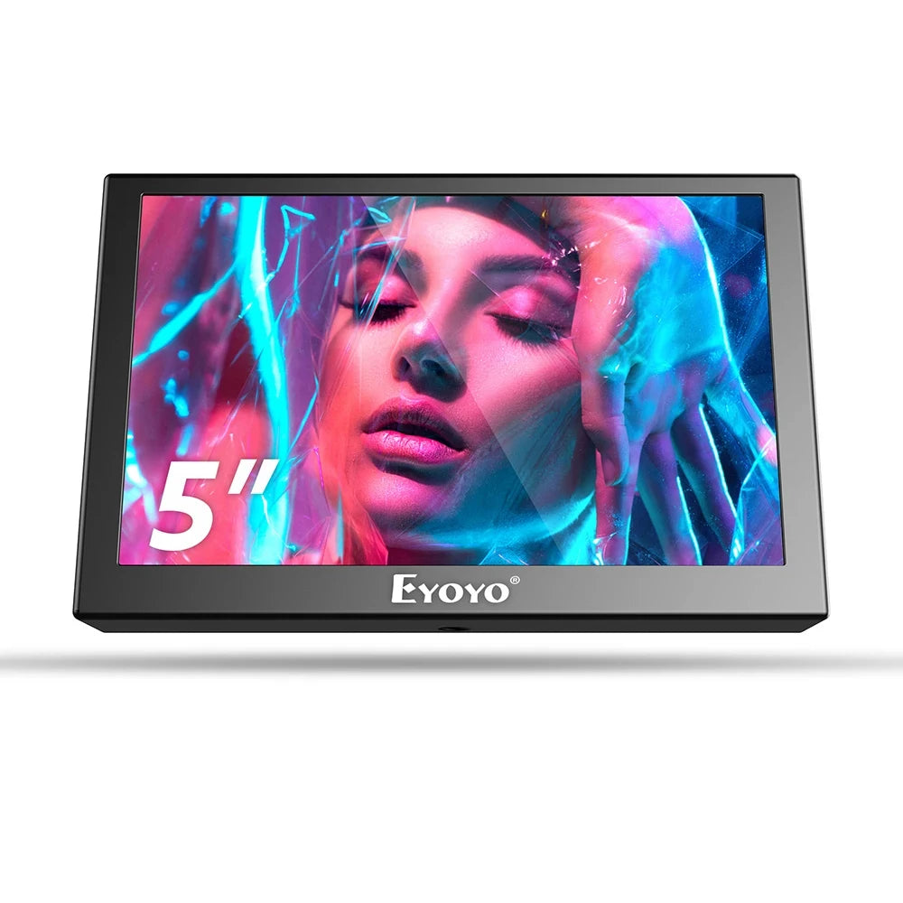 Portable External Monitor 5/7/8 Inches Mini LCD Screen TFT Panel with HDMI AV VGA Port for Dvd/Computer/Cctv/Car Rear View