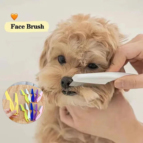 1/2Pc Pet Hair Shedding Comb Stainless Steel Flea Comb for Cat Dog Pet Comfort Flea Hair Grooming Comb Dog Brush Grooming Tools