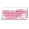 K617 Fizz 60% Wired RGB Gaming Keyboard, 61 Keys Hot-Swap Compact Mechanical Keyboard Red Switch
