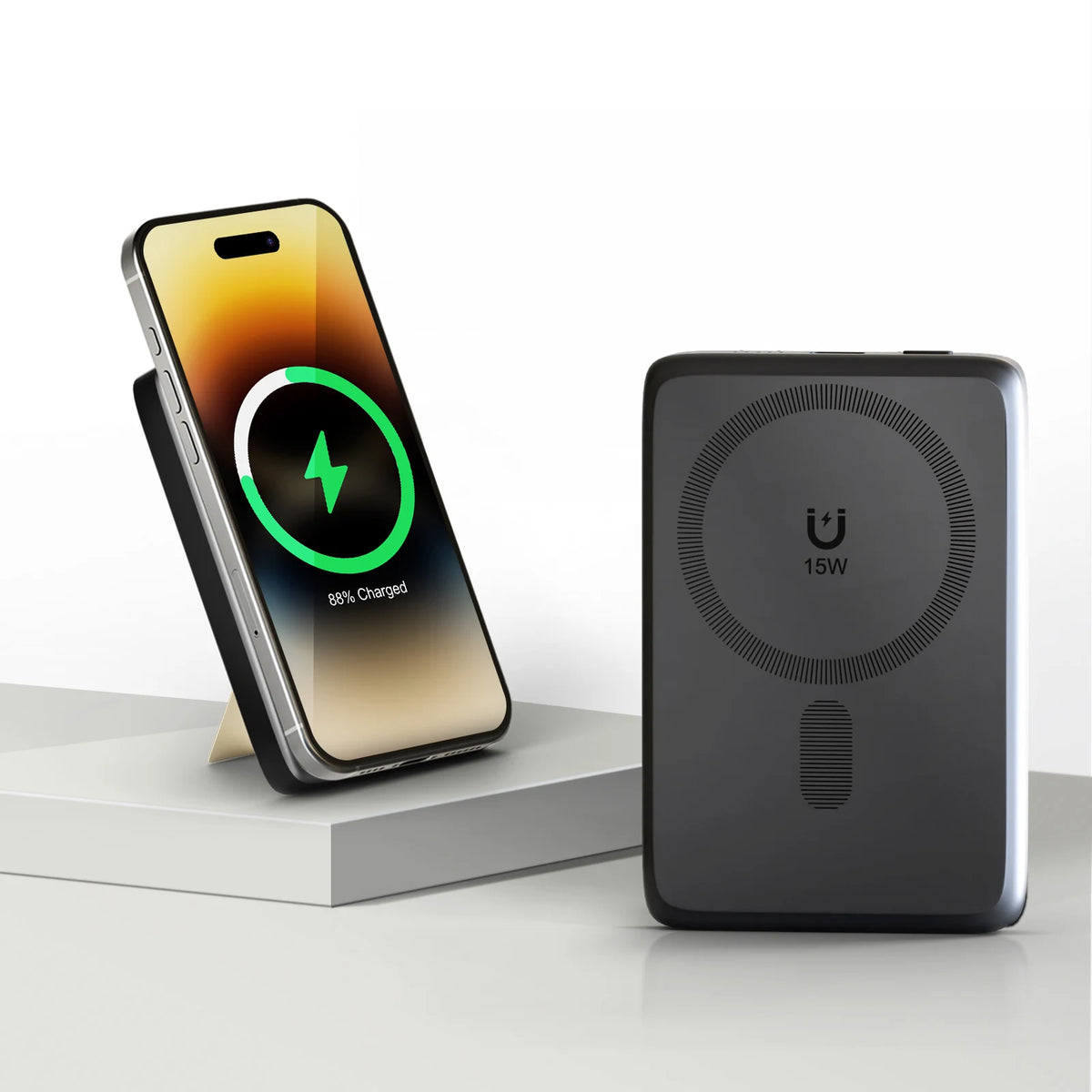10000W Magnetic Power Bank Wireless Charger Portable Super Fast Charging 22.5W with USB C Cable for Iphone 16/15/14/13/12 Series