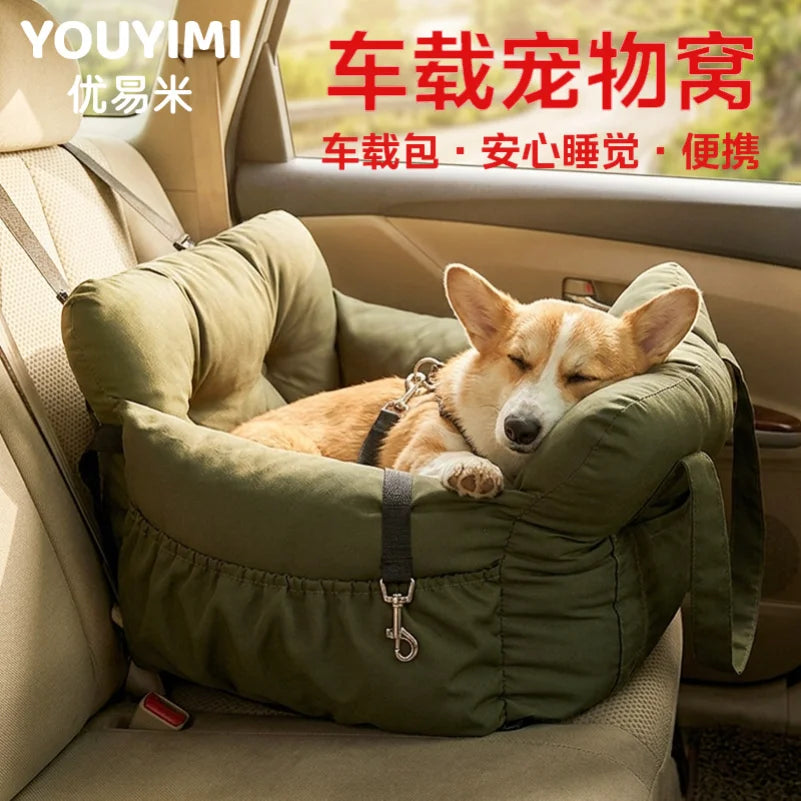 Pet Car Seats, Car Dog Beds for Small to Medium Dogs, Car Dog Mats, Pet Supplies, Front Passenger Pet Safety Mats for Cats