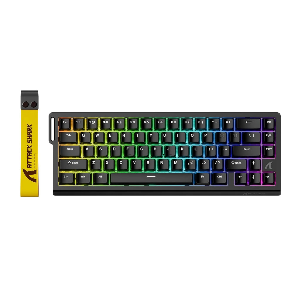 X68 HE Rapid Trigger Mechanical Gaming Keyboard 60% Wired with Adjustable Actuation,Hall Effect Magnetic Switch,8Kh