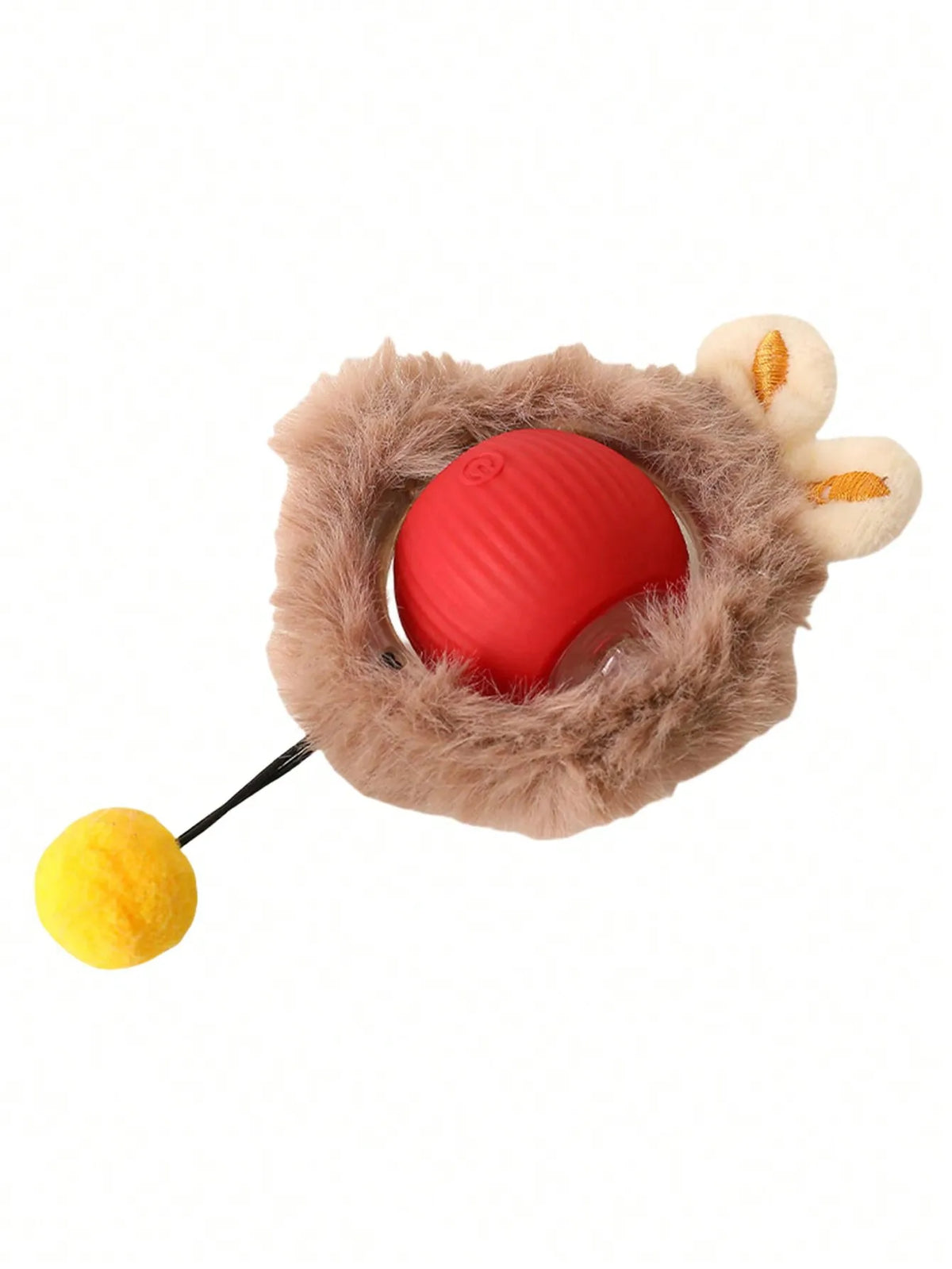 Cat Hunting Toy Set, Electric Cat Ball Toy with Lighting, Chasing & Hunting Pet Toy, USB Rechargeable, Kitten & Pet Supplies
