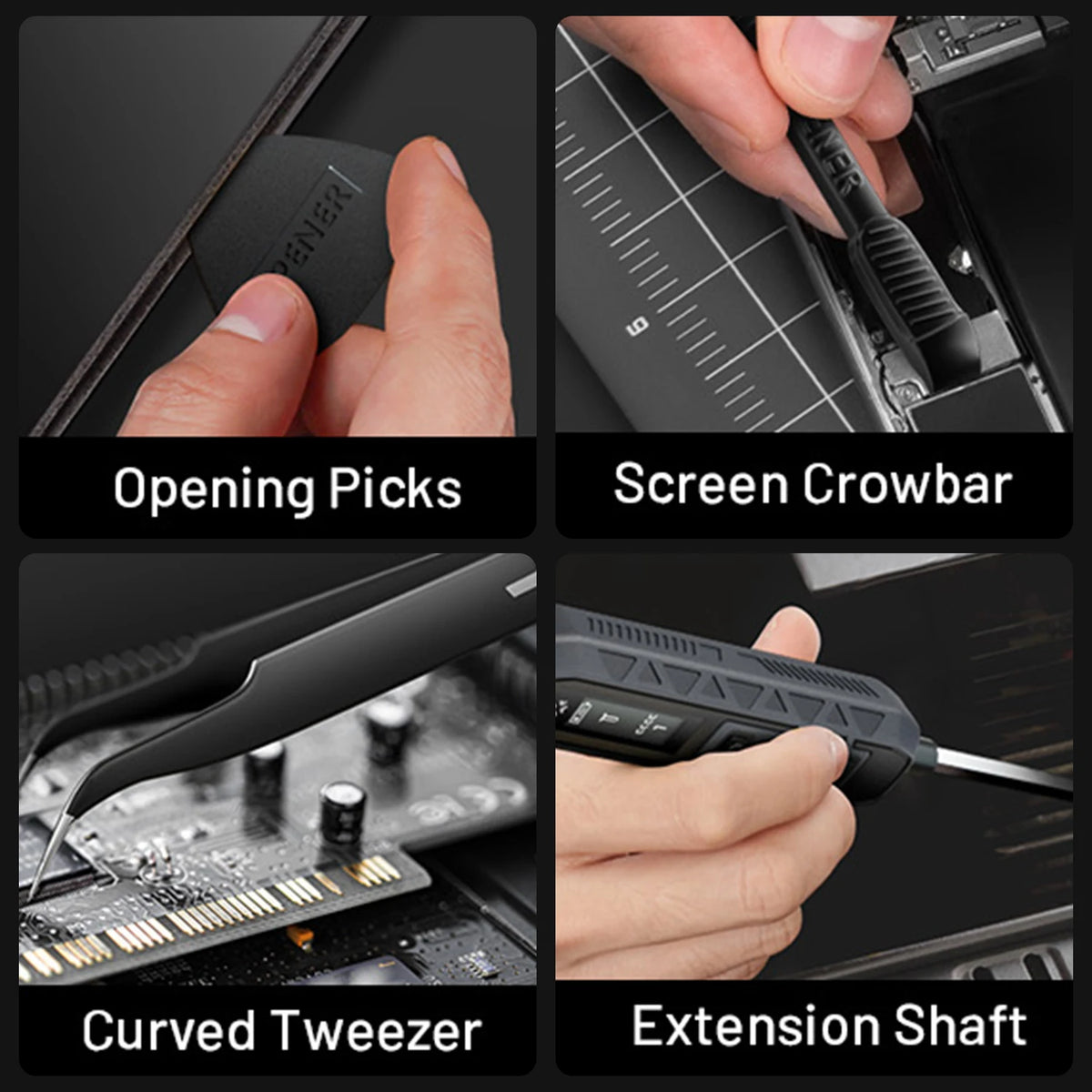 180In1 Precision Screwdriver Set with Magnetic Bits - Electric or Manual Version Optional for Laptop/Phone/Glasses Repair