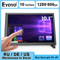 Driver-Free 10-Point Capacitive Touchscreen Monitor 1280X800Px 10-Inch Raspberry Pi Display for Laptop PC Win 7/8/10