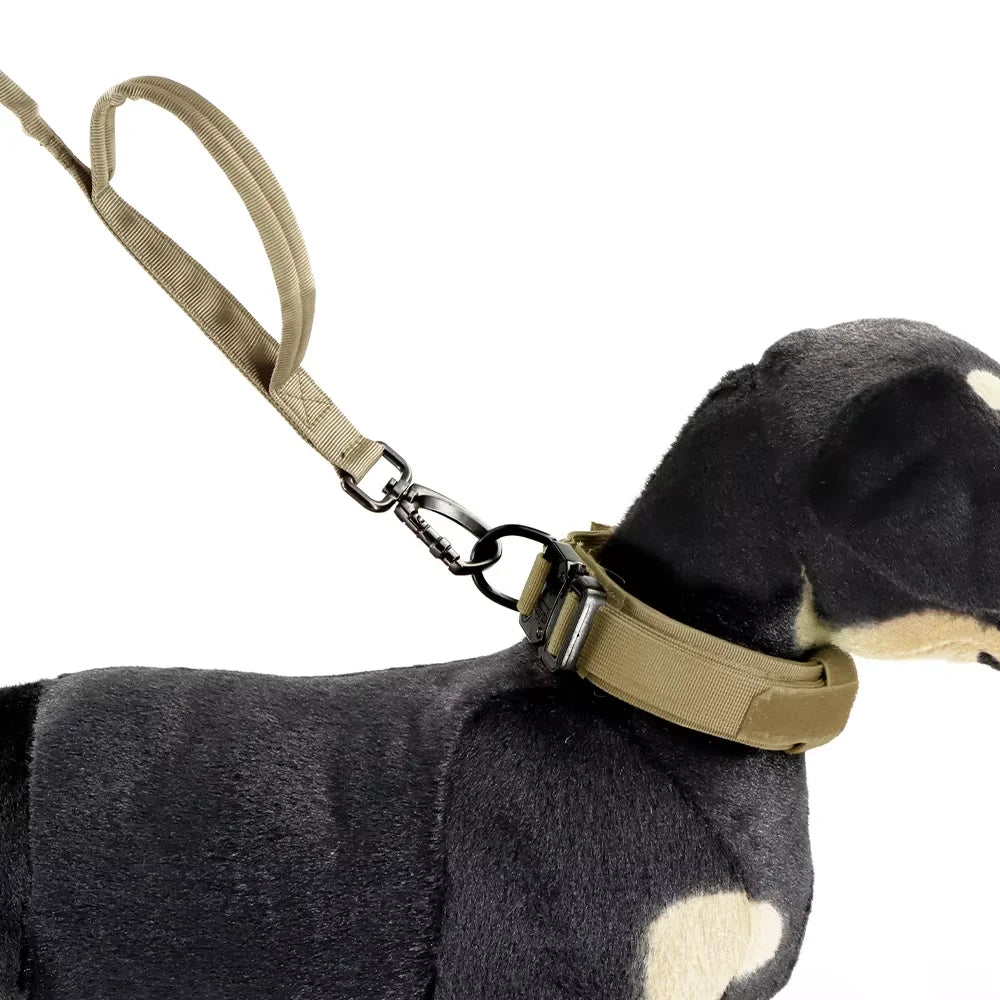 Military Dog Leashes Adjustable Leash Quick Release Elastic Rope with 2 Control Handle for Medium and Small Dogs Accessories