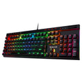 K580 VATA RGB 104 Keys LED USB Backlit Mechanical Gaming Wired Backlight Computer Keyboard Anti-Ghosting with Macro Key