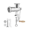 Manual Meat Grinder 304 Stainless Steel Hand Meat Grinder with Steel Table Clamp Meat Mincer Sausage Maker
