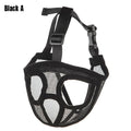 Pet Dog Mask, Bulldog Mask, Short Mouth Dog Anti-Biting Anti-Eating, Anti-Barking Adjustable, Breathable, Universal Pet Supplies
